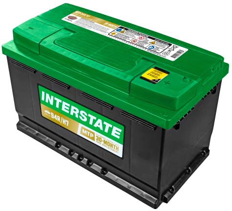 Interstate Batteries 12v 80ah Mega-tron Plus Automotive Battery Mtp-94r/h7