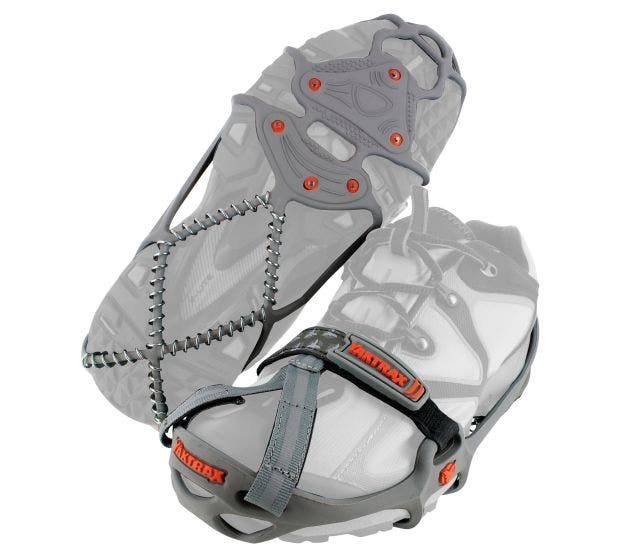 Yaktrax Run Traction Device Gray/Red