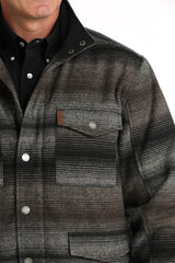 Cinch Men's Frontier Coat - Gray - (MWJ1595001) Grey