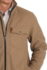 Cinch Men's Shirt Jacket - Khaki - (MWJ1907002)