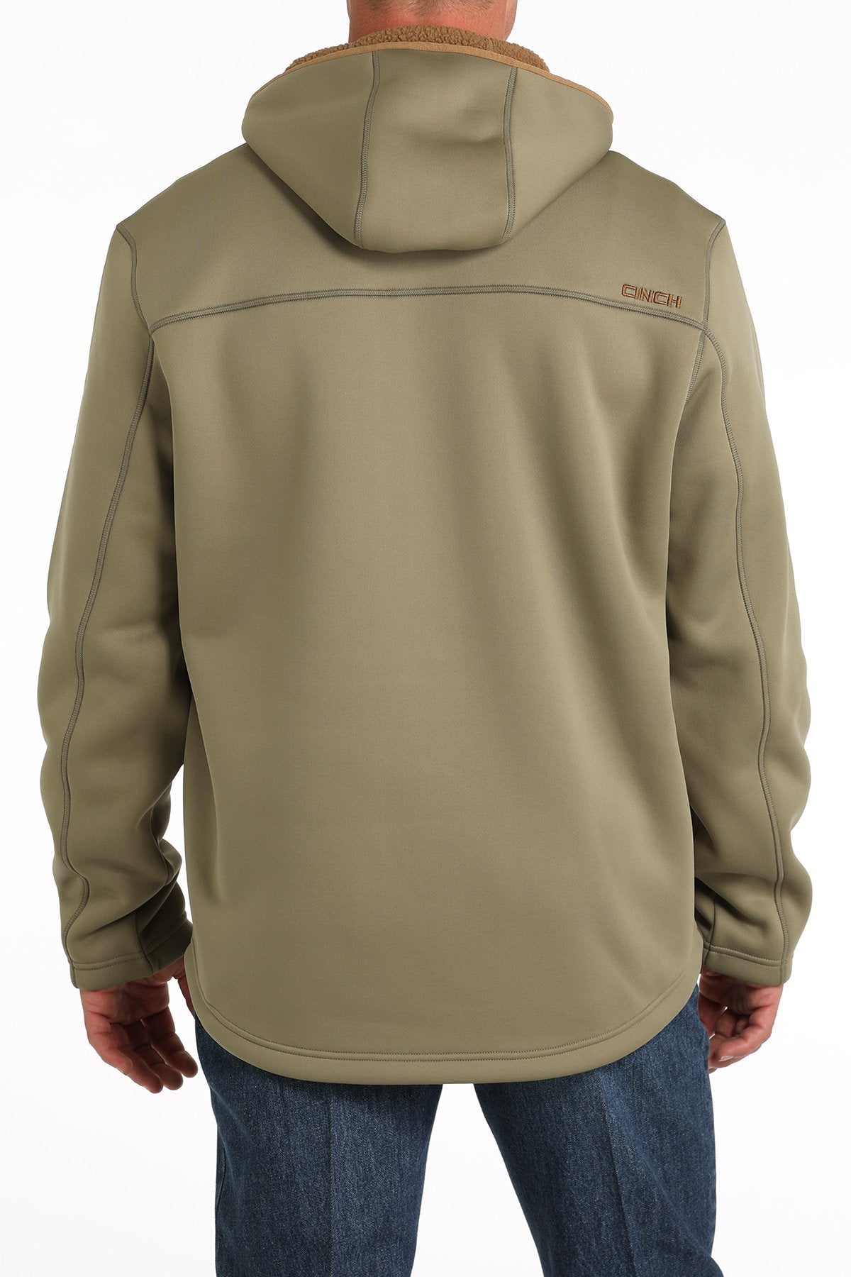 Cinch Men's Patriarch Hoodie - Olive - (MWJ1915002)