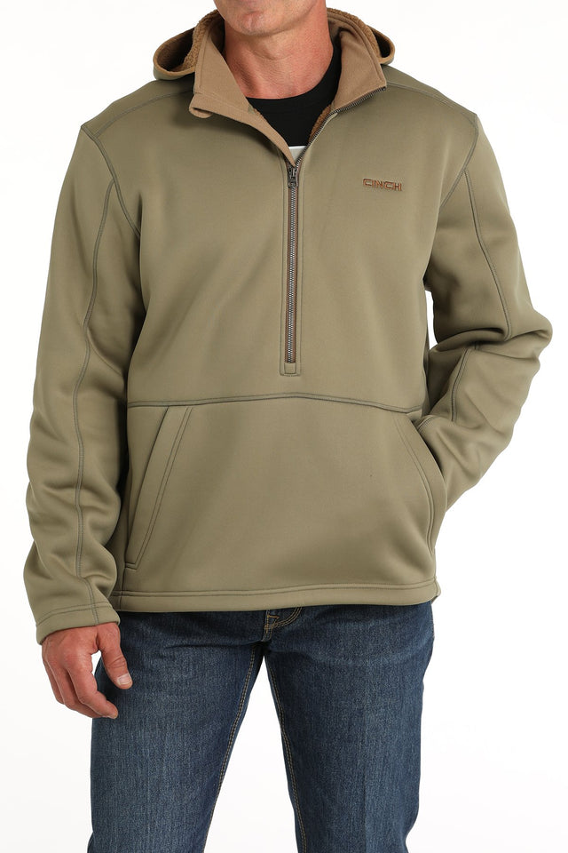 Cinch Men's Patriarch Hoodie - Olive - (MWJ1915002) Olive