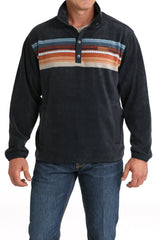 Cinch Men's Fleece Pullover (Match Boys) - Navy - (MWK1912002) Navy