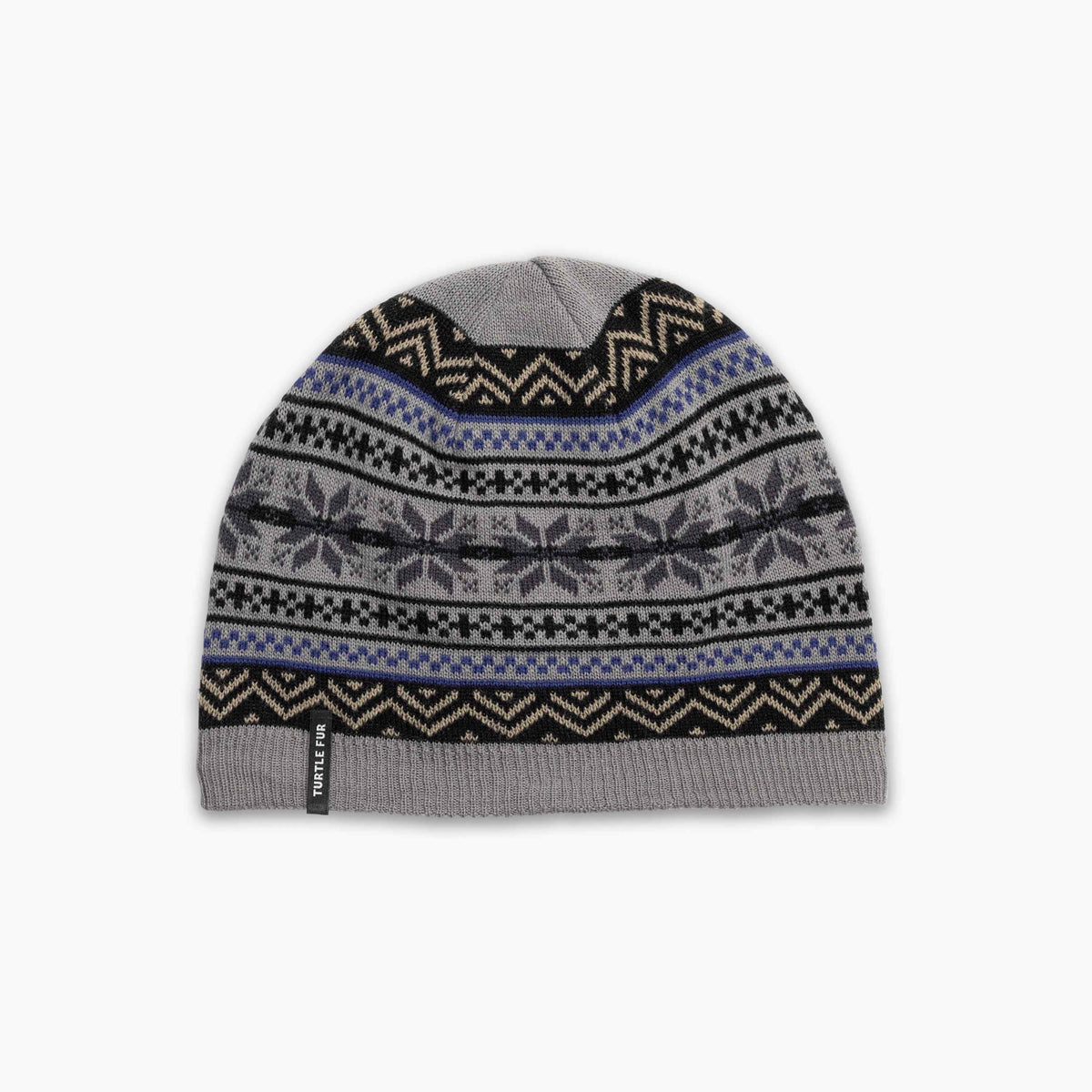 Turtle Fur Merino Wool Nuka Beanie - Gray Gray