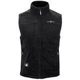 Action Heat Mens 5v Heated Performance Fleece Vest Black