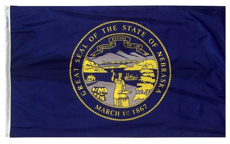 Ace World Nebraska State 3x5' Flag