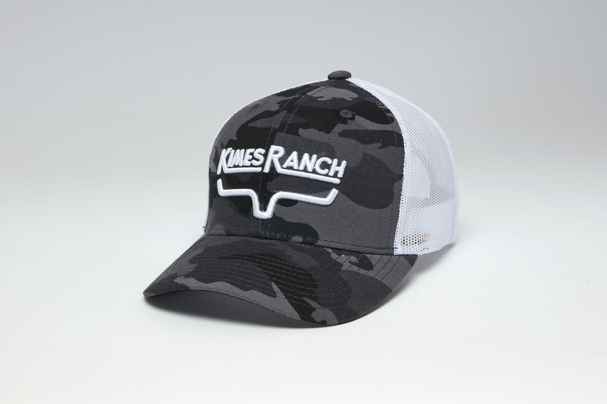 Kimes Ranch Newcomb Cap - Night Camo