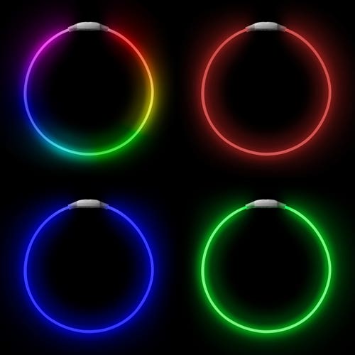 Nite Ize Nitehowl Max Rechargeable Led Safety Necklace - Disco Select Disco slct