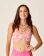 Carve Designs Elba Swim Top - Pink Oasis Pink Oasis /  / D/DD