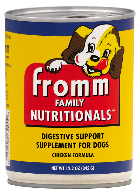 Fromm Family Pet Food Family Nutritionals Chicken Formula Digestive Support Supplement Wet Dog Food - 12.2 oz. Can Chicken