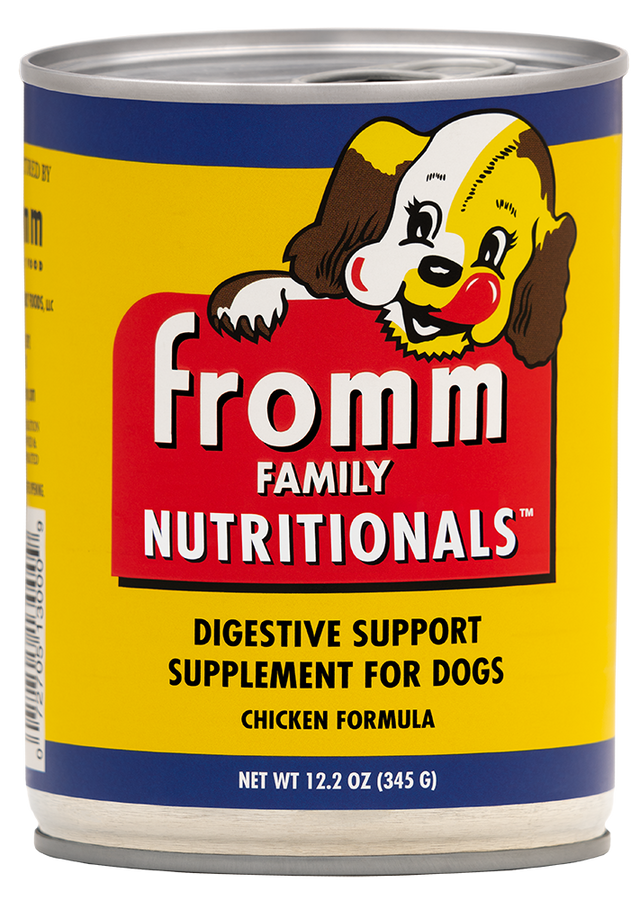 Fromm Family Pet Food Family Nutritionals Chicken Formula Digestive Support Supplement Wet Dog Food - 12.2 oz. Can Chicken