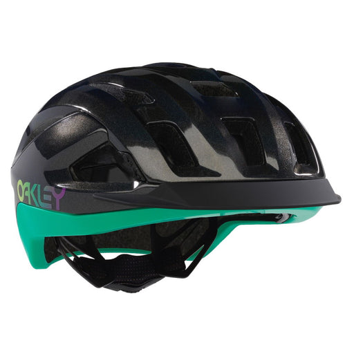 Oakley ARO3 Allroad Mips Bike Helmet, Gloss Black Galaxy/Celeste