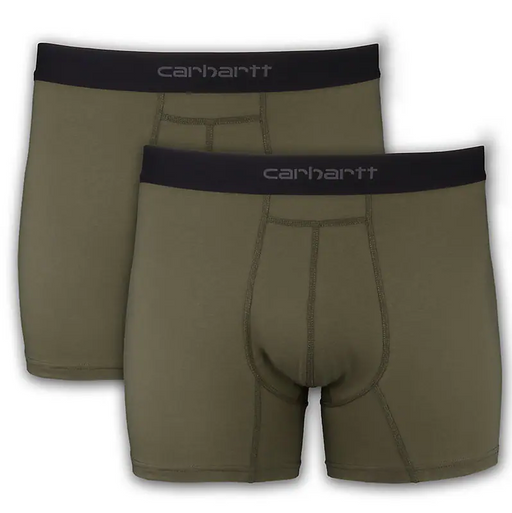 Carhartt 5-inch Basic Boxer Brief (2 Pack) Olive