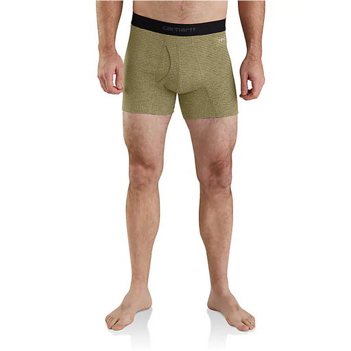Carhartt Base Force 5in Tech Boxer Brief Burnt olive
