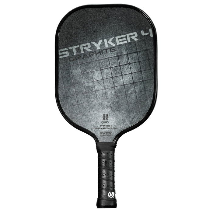 Onix Sports Styker 4 Graphite Pickleball Paddle Black
