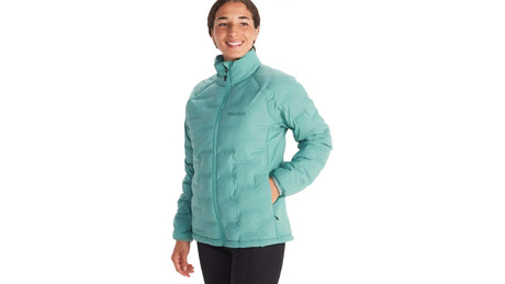 Women's Marmot Warmcube Active Novus Jacket Blue agave