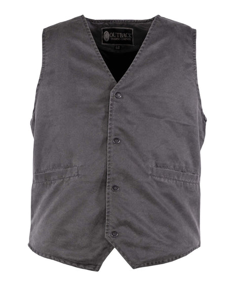 Outback Trading Co. Sebastian Vest Iron