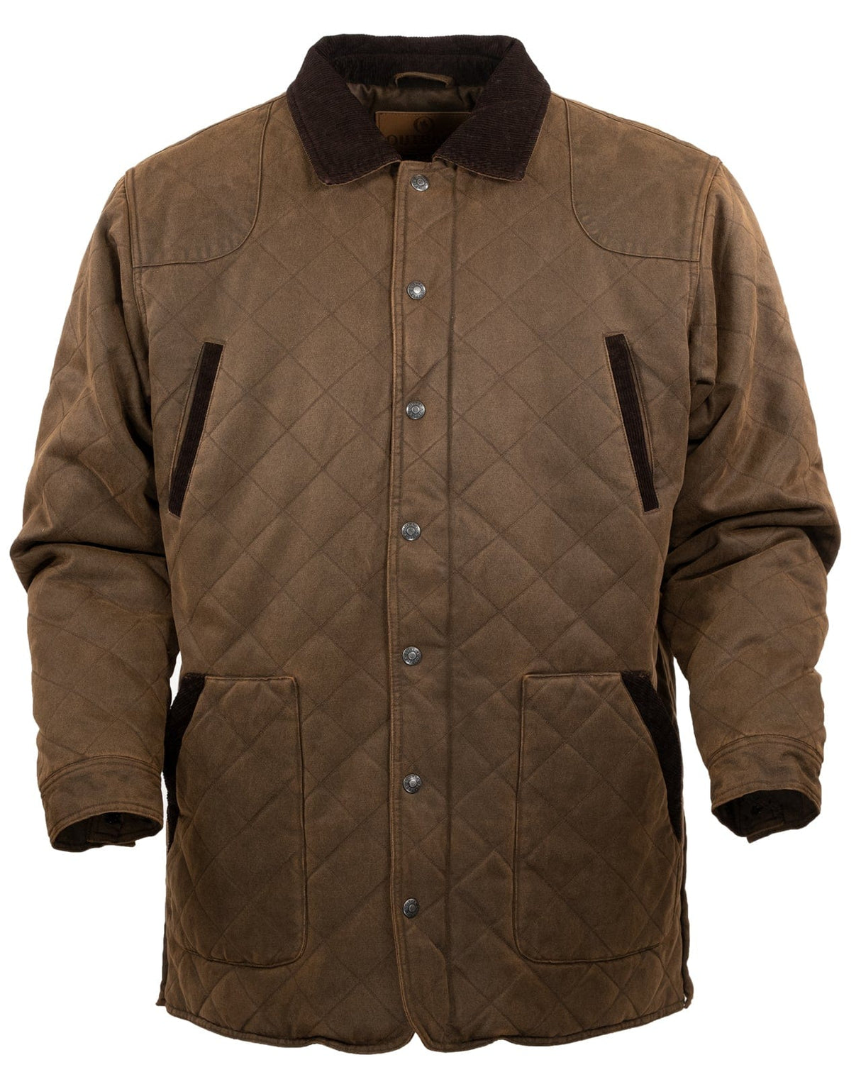 Outback Trading Co. Men's Harlow Barn Jacket - Brown Brown