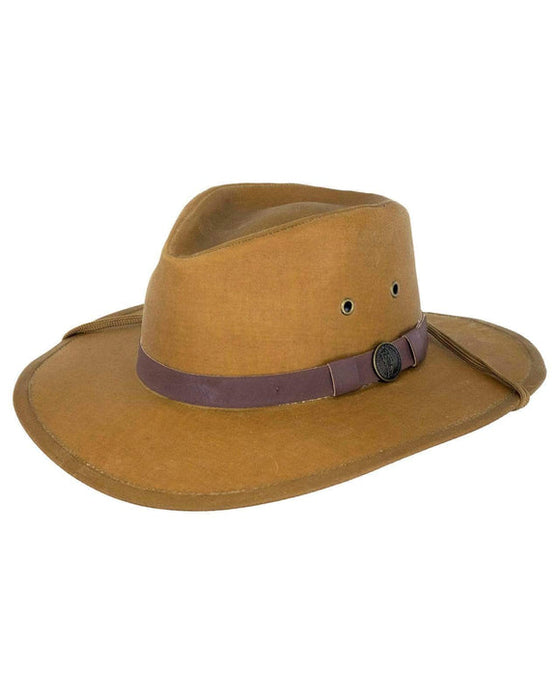 Outback Trading Co. Kodiak Oilskin Hat (Unisex) Field Tan