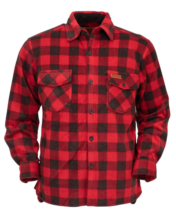 Outback Trading Co. Mens Big Shirt Red