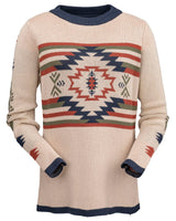 Outback Trading Co. Women's Kathleen Sweater - Tan Print Tan