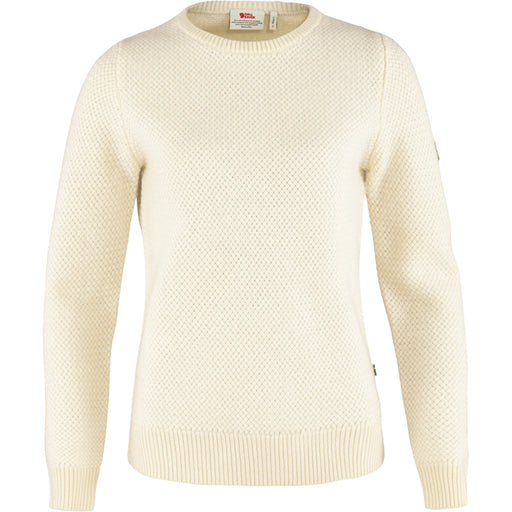 Fjallraven Women's Ovik Structure Sweater Chalk white
