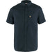 Fjallraven Men's Ovik Travel Shirt Short-Sleeve - Dark Navy Dark Navy