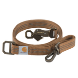 Carhartt Tradesman Dog Leash Carhartt Brown / Brushed Brass