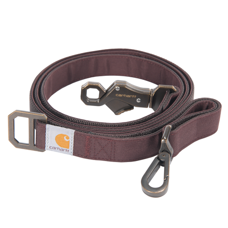 Carhartt Journeyman Nylon Duck Dog Leash Deep Wine