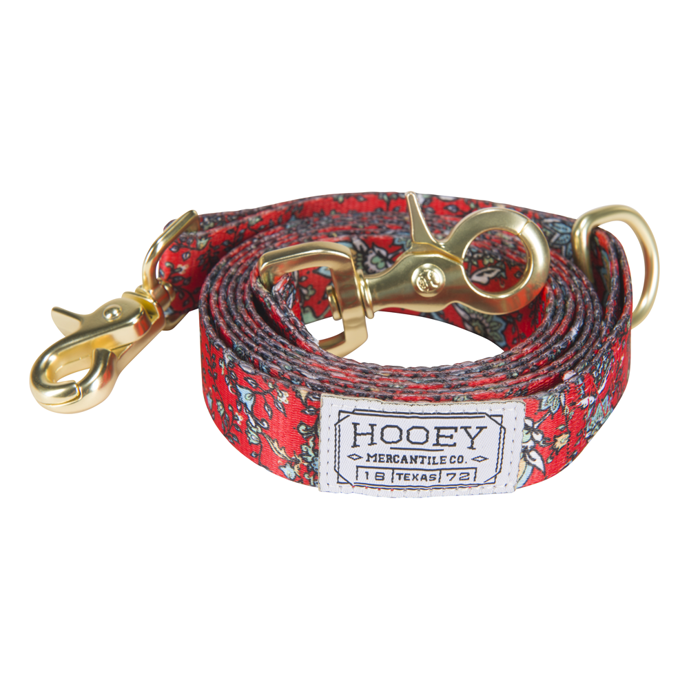 Hooey Nomad Leash Western Floral