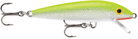 Rapala Original Floating Size 7 Slv flrsct charteuse