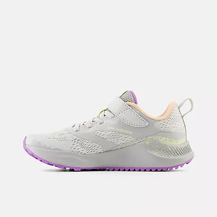 New Balance Kids' DynaSoft Nitrel v5 Bungee Lace Shoe - Grey Matter Grey Matter