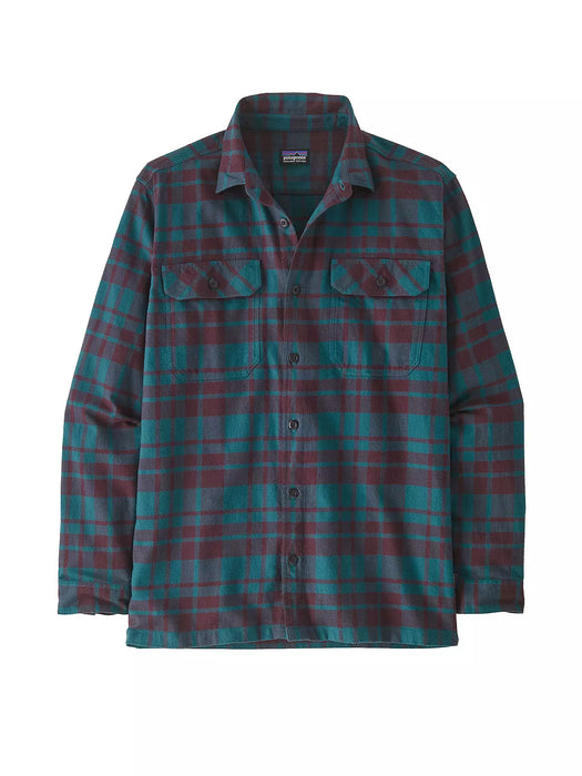Men's Long-sleeved Cotton In Conversion Lightweight Fjord Flannel Shirt