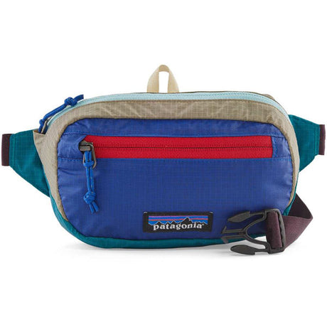 Patagonia Ultralight Black Hole Mini Hip Pack - Patchwork/belay Blue 1l Patchwork/belay blue