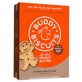 Buddy Biscuit Whole Grain Oven Baked Dog Treats (Peanut Butter) - 16oz & 3.5lbs / Peanut Butter