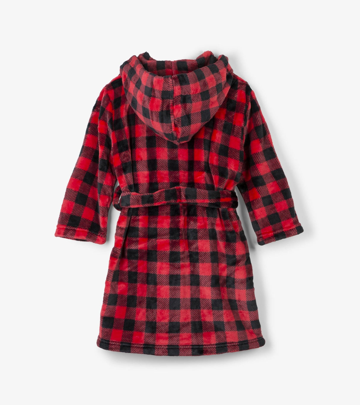 Little Blue House Kids Buffalo Plaid Fleece Robe Buffalo Plaid