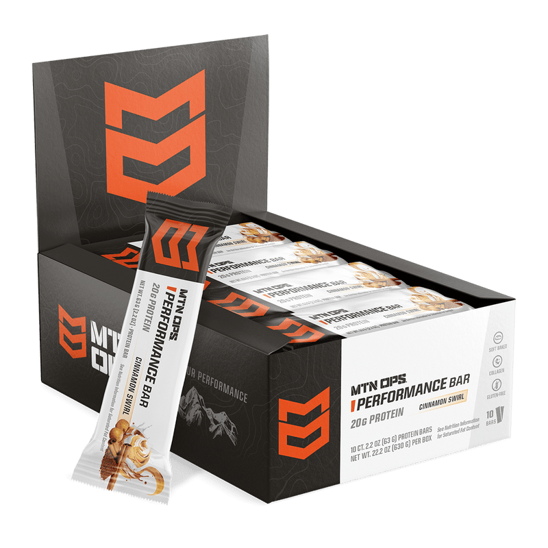 Mtn Ops Protein Bar Frosted cinnamon