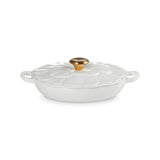 Le Creuset Signature Petal Braiser White