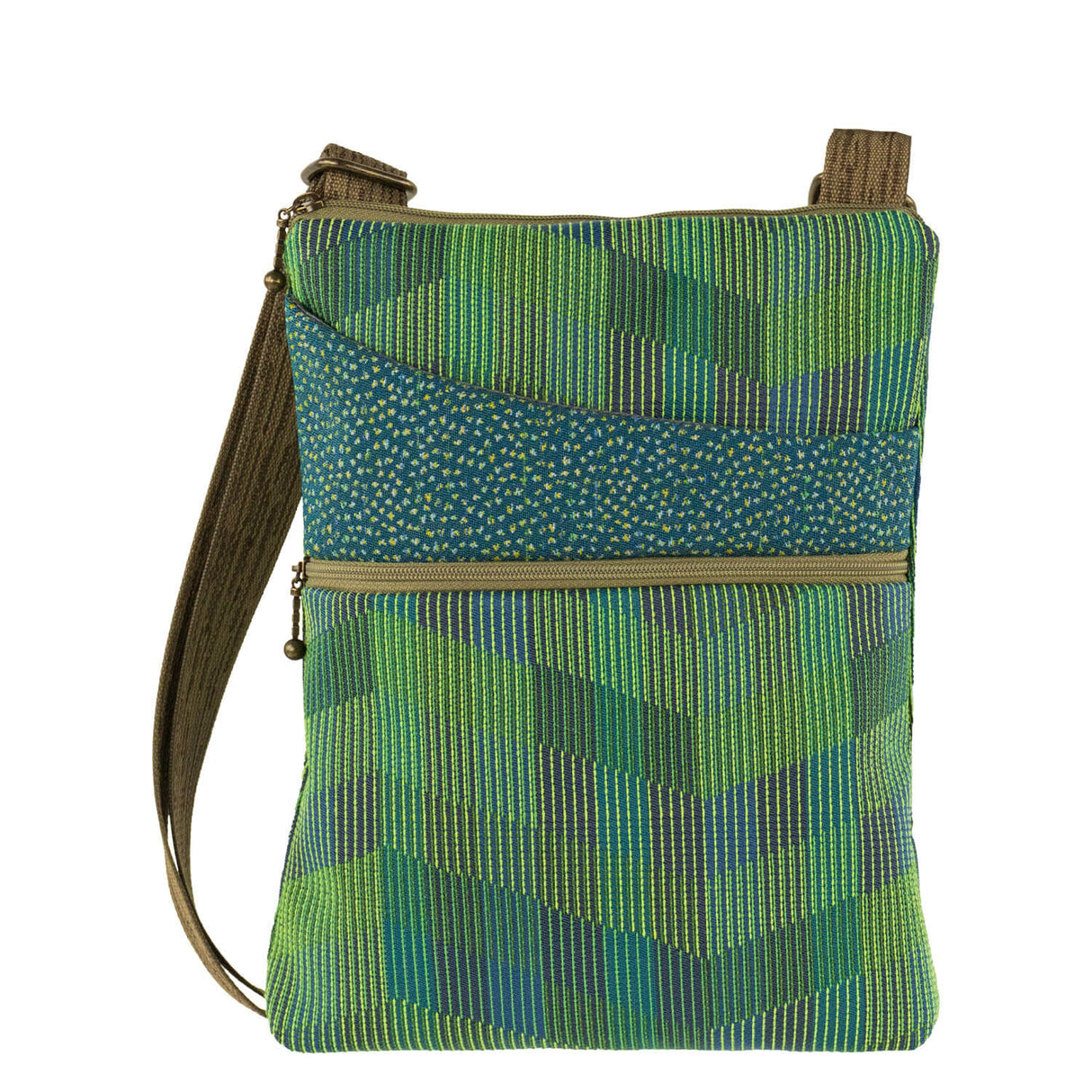Maruca Pocket Bag Chevron green