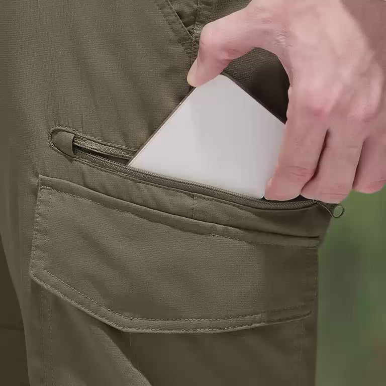 Men's Skien Valley Cargo Pants - Stone Green