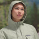 Women's Skien Valley Hooded Long Sleeve Shirt - Safari