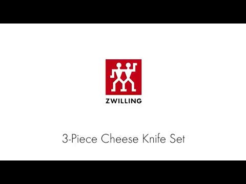 3-Piece Stainless Steel Cheese Knife Set