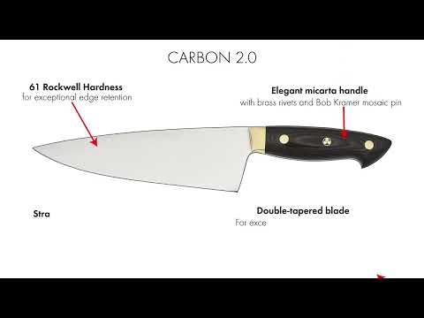 Bob Kramer Carbon 2.0 6-inch Chef's Knife