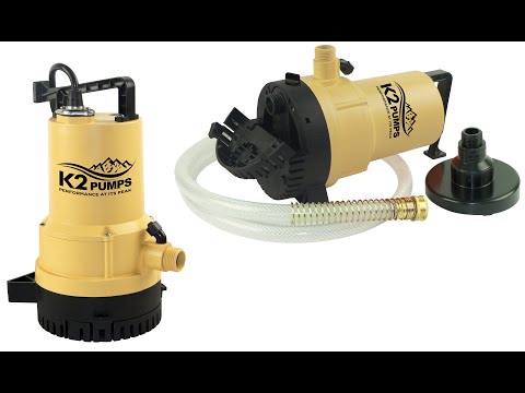 1/4 HP Duo 2-in-1 Utility Pump - Submersible & Transfer Pump