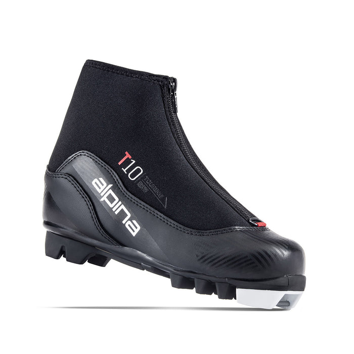 Alpina T10 Jr Cross Country Boots Silver black