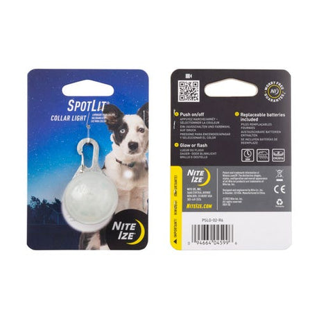 Nite Ize Spotlit Collar Light - White White