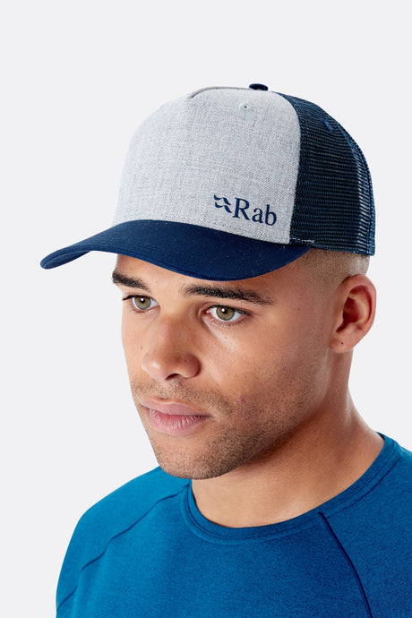 Rab Trucker Logo Cap Grey marl