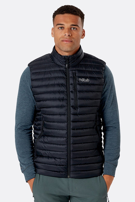 Rab Men's Microlight Down Vest Black