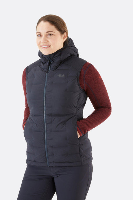 Rab Women's Cubit Stretch Down Vest Ebony