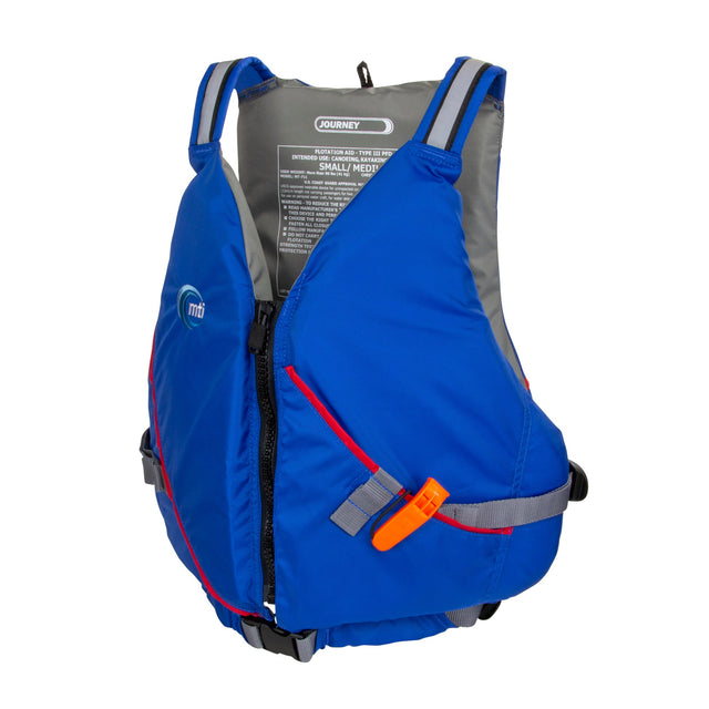 Mti Journey W/pocket Recreational Pfd - Blue Blue